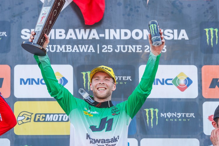 Romain Febvre takes the win in Indonesia